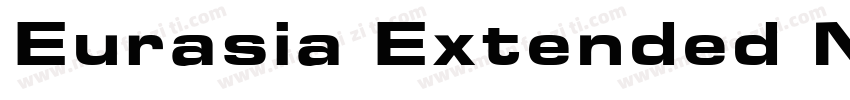 Eurasia Extended Normal字体转换